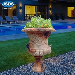 Colorful Floral Planter, JS-P138